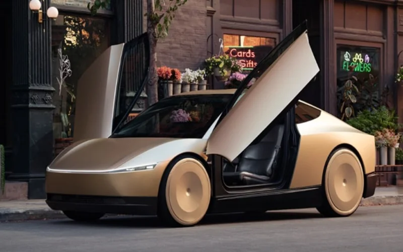 Тұтынушылар Tesla роботаксиіне тапсырыс бере алады