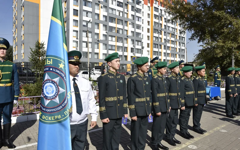 В Астане открыли военно-патриотический класс «Жас шекарашы»