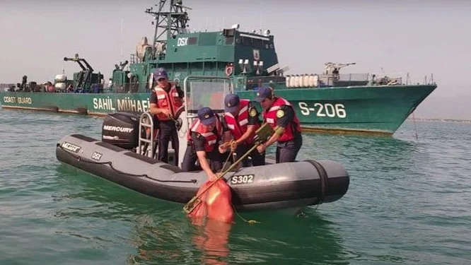 Иранские контрабандисты с крупной партией наркотиков задержаны в Каспийском море