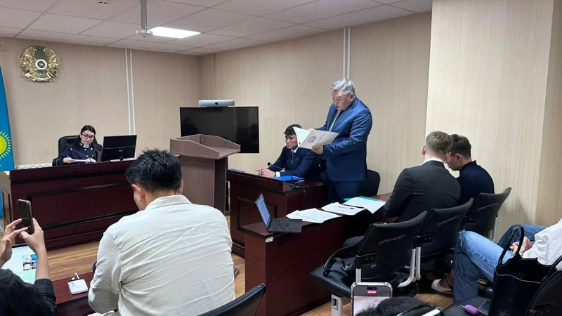 В Астане суд рассматривает дело блогера Ерболата Жанабылова 