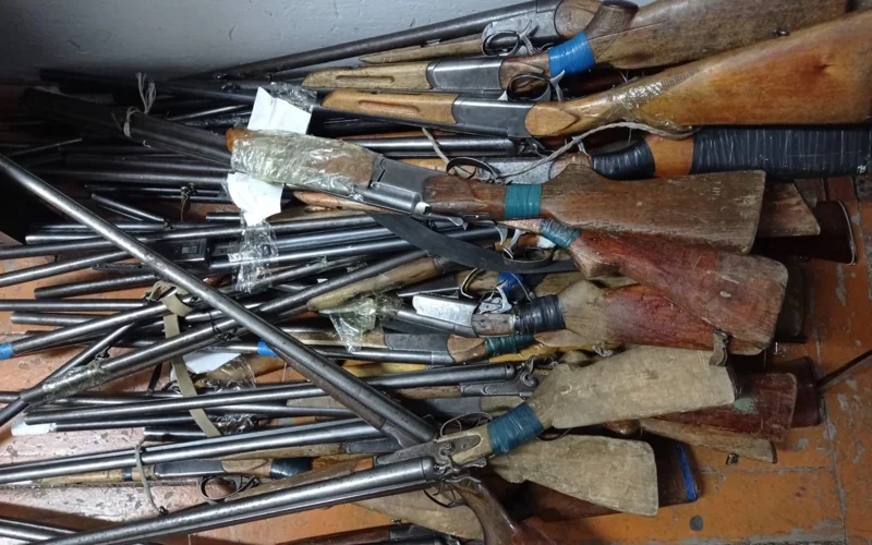 Жители Жамбылской области сдали в полицию 129 единиц оружия