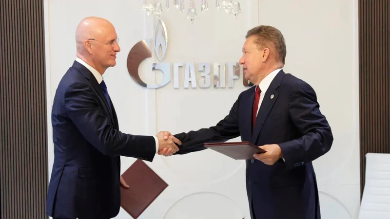 Роман Скляр встретился с главой «Газпрома» Алексеем Миллером