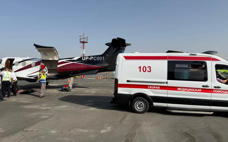 Kazakh woman injured in road accident evacuated from Osh to homeland 