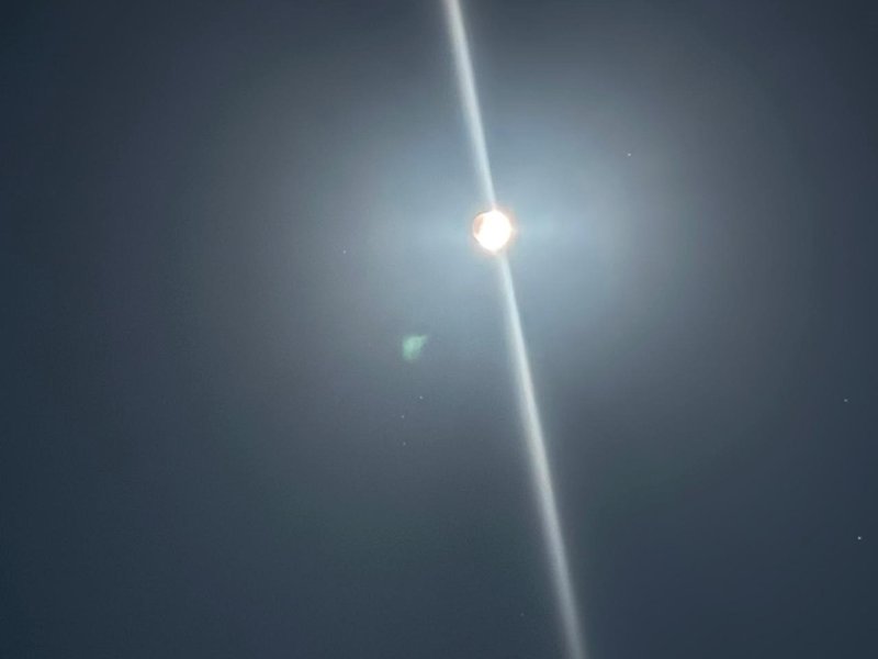 Лунное затмение,Шымкент