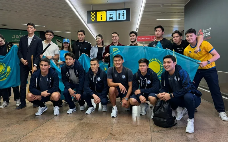 Kazakhstan national team ready to give their all against Belgium