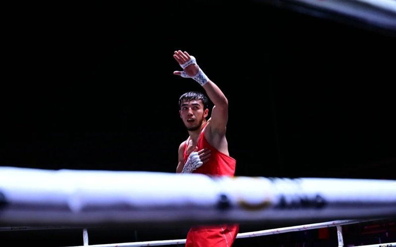 3 Kazakh boxers win at the start of World Boxing Championships in Liverpool Biibars Zhexen