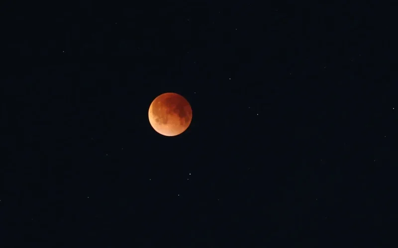 Kazinform's photo report of Blood Moon 2025