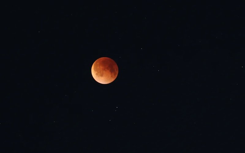 Kazinform's photo report of Blood Moon 2025