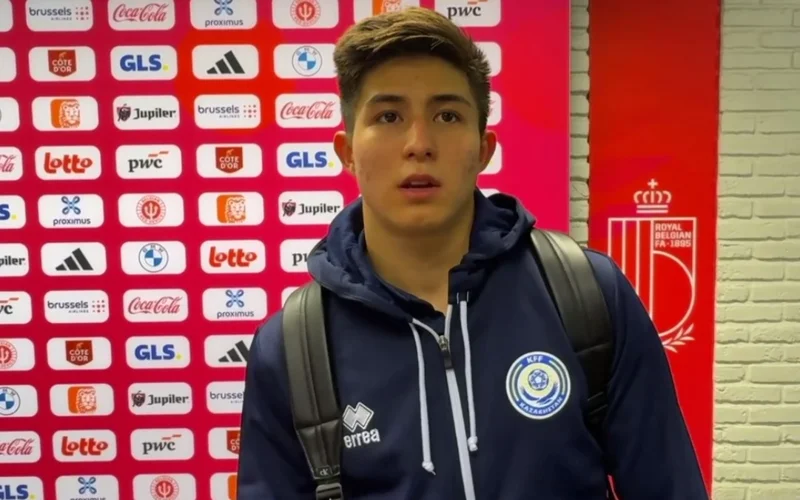 Нападающий сборной Казахстана прокомментировал игру с Бельгией