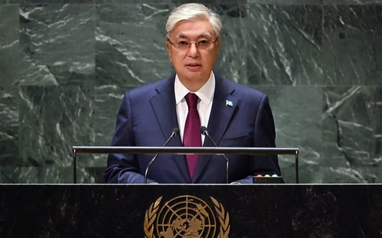 Қасым-Жомарт Тоқаев БҰҰ Бас Ассамблеясының мерейтойлық сессиясында сөз сөйлейді 