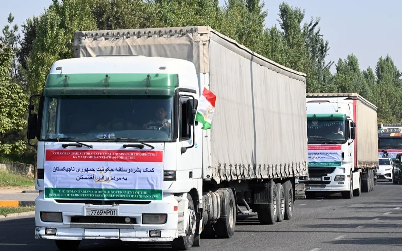 Tajikistan sends humanitarian aid to earthquake-hit Afghanistan
