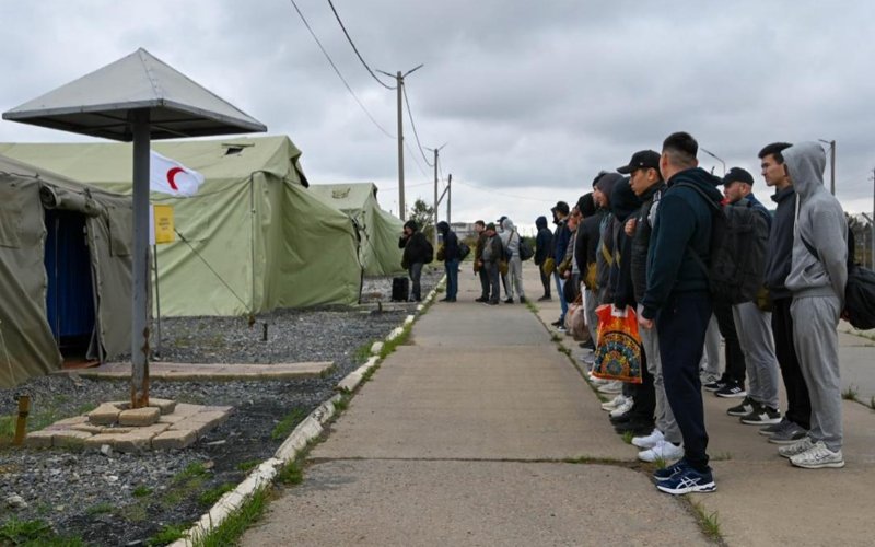 Учителя, предприниматели, госслужащие: 90 военнообязанных призвали на воинские сборы в Астане