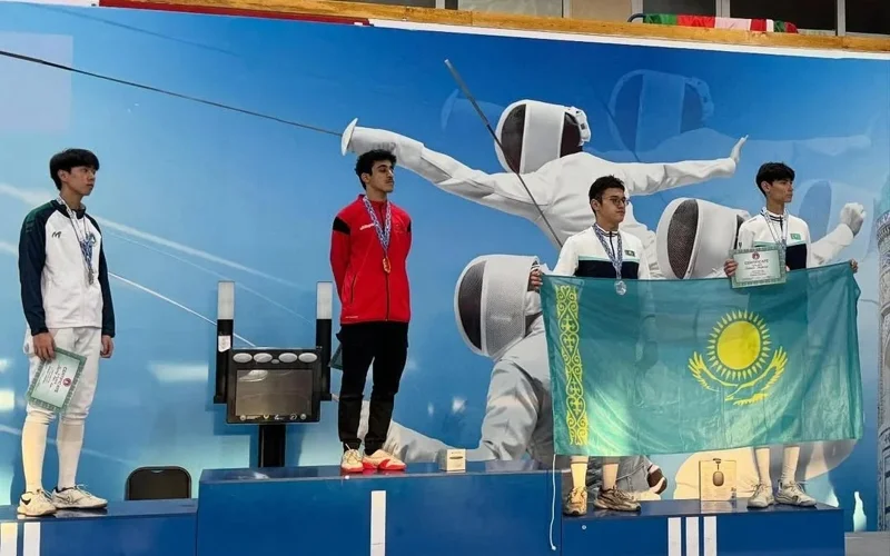Asian Cadet Fencing Cup: Kazakhstan wins 3 bronze medals