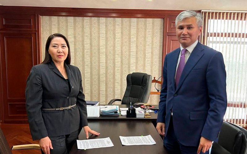 Акимат области Улытау и Фонд «Қазақстан халқына» подписали меморандум Акимат области Улытау и Фонд «Қазақстан халқына» подписали меморандум