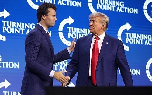 Charlie Kirk and Donald Trump