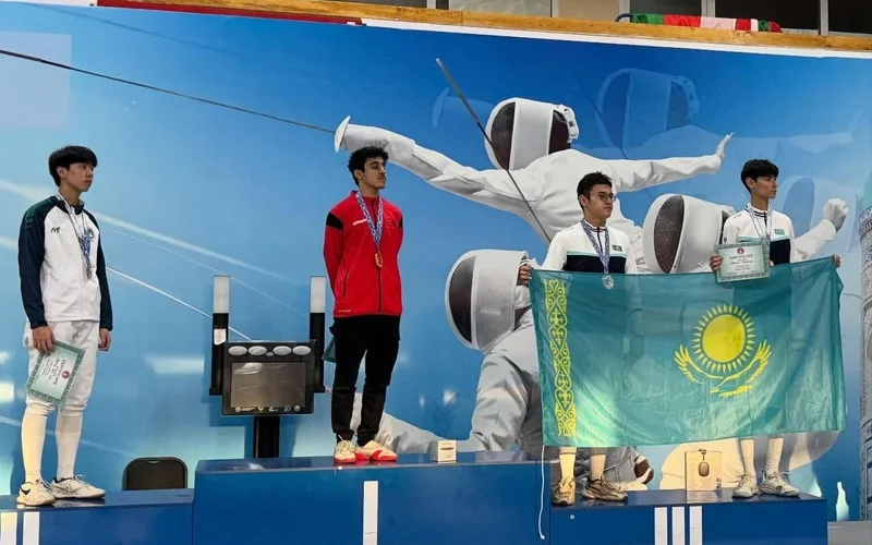 Кубок Азии по фехтованию среди кадетов: Казахстан взял три «бронзы»