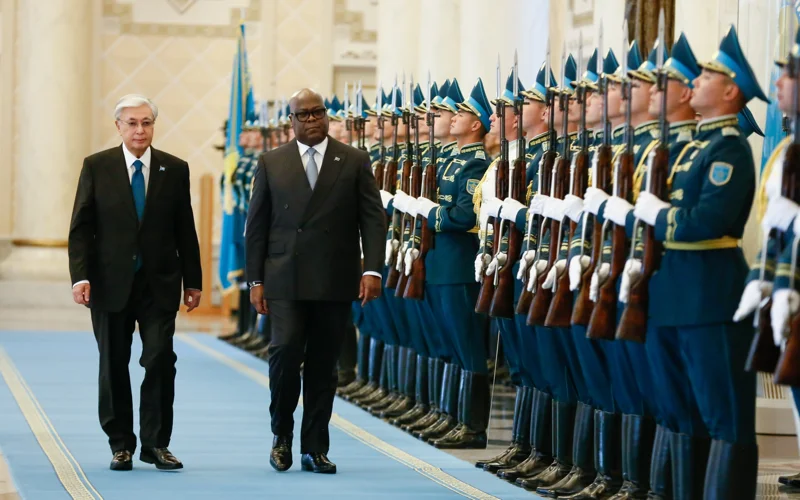 Президент Конго Феликс Чисекеди прибыл в Акорду