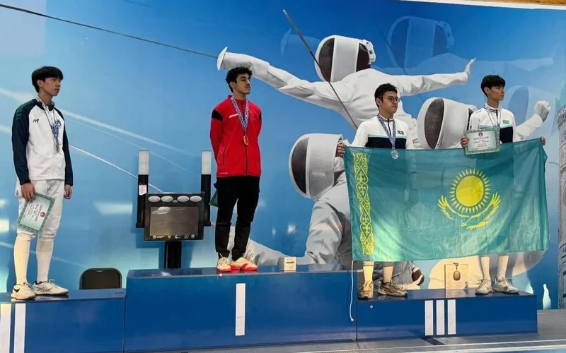 Semserlesýden kadetter arasyndaǵy Azııa kýbogynda Qazaqstan úsh medal aldy