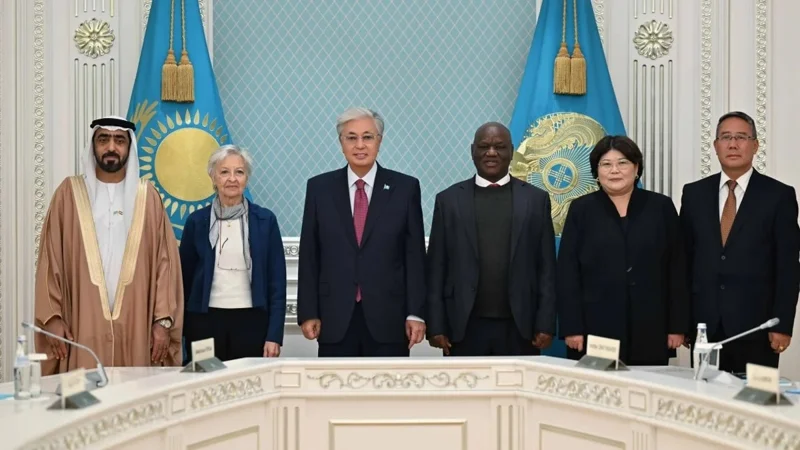 Kazakh President met with participants of Constitutional Legislation International Forum