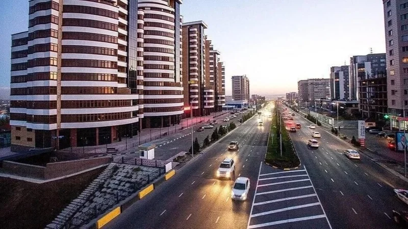 центр города Шымкент 