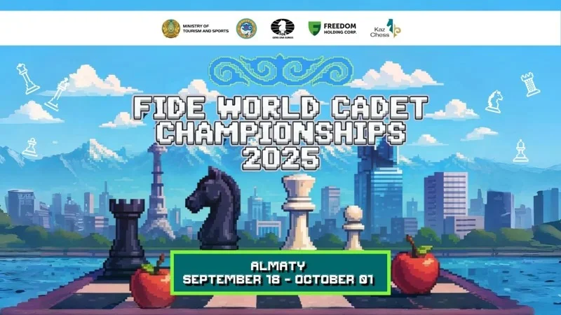 Kazakhstan to host FIDE World Cadet Championships 2025