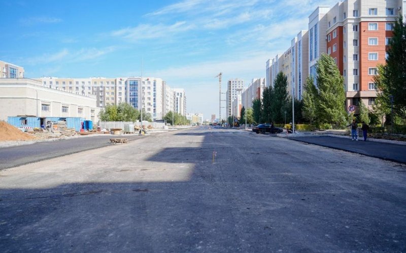 ремонт дорог в Астане