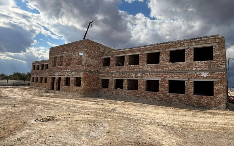 Возврат активов: в области Улытау строится школа на 80 мест