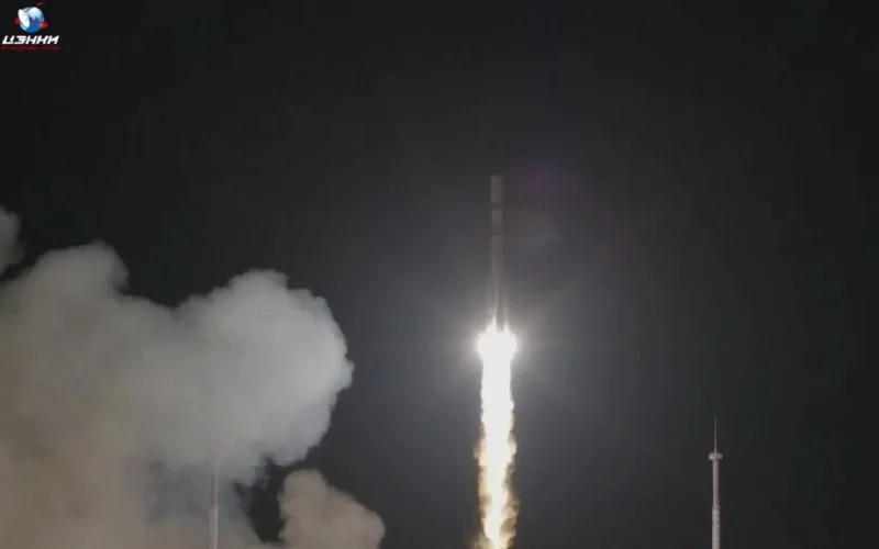 Russia’s Progress space freighter launched from Baikonur spaceport in Kazakhstan