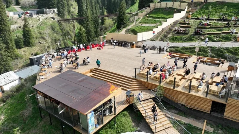 Over 1.1 mln tourists visit Almaty for 6 months