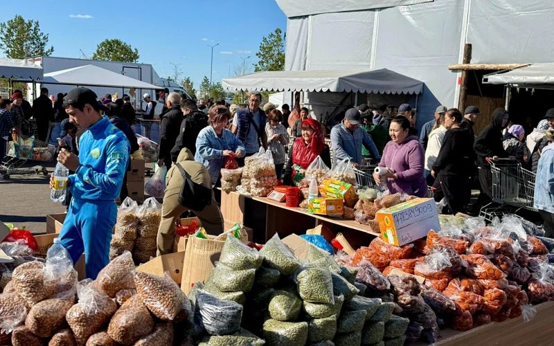 В Астане проходит сельскохозяйственная ярмарка Актюбинской области