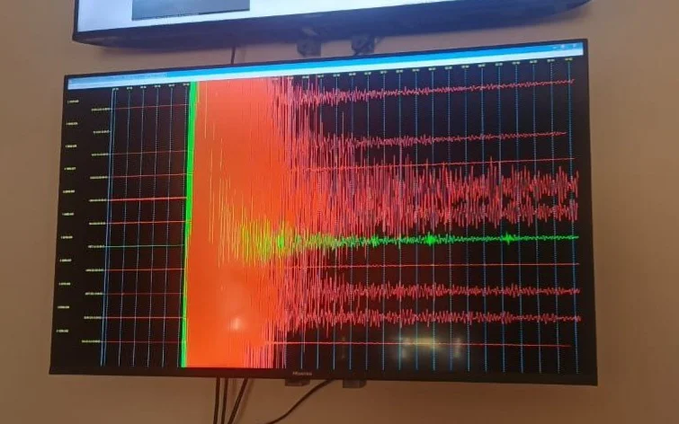 Землетрясение снова произошло на Камчатке