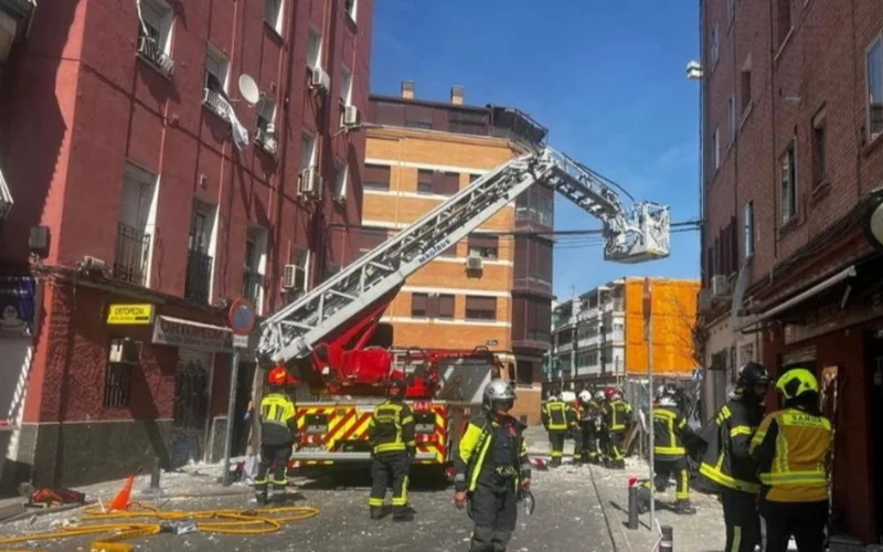 Минимум 25 человек пострадали при взрыве в баре Мадрида