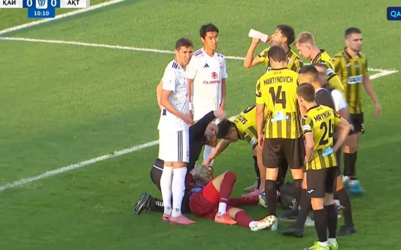 Голкипер «Кайрата» получил травму перед матчем Лиги чемпионов