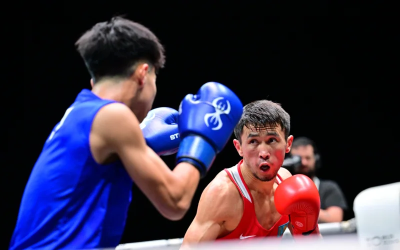 Kazakh Makhmud Sabyrkhan wins World Boxing Championships title