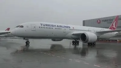 Iranda Turkish Airlines ushaǵy shuǵyl túrde qondy