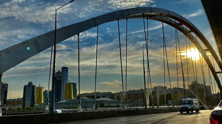 мост Арыс в Астане