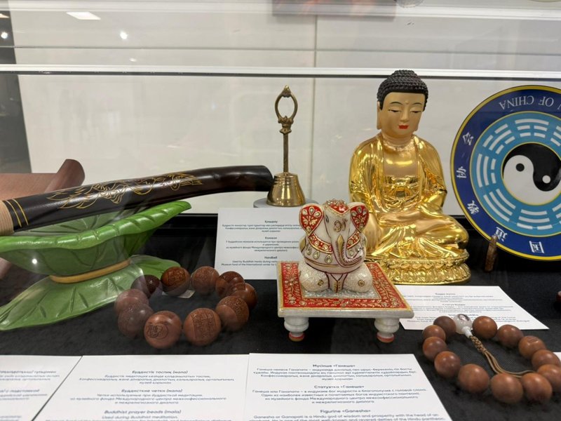 86 бесценных экспонатов мировых религий представлены в Астане