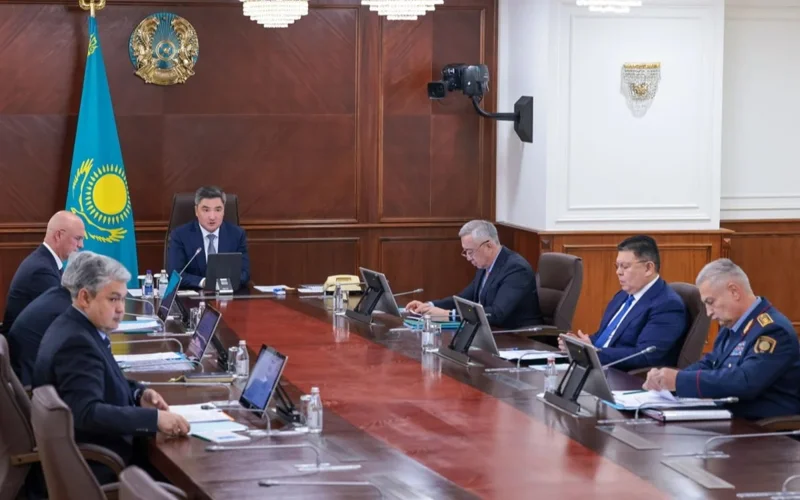 Kazakhstan Government meeting
