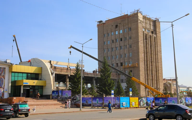 Реконструкция ЖД вокзала Астана