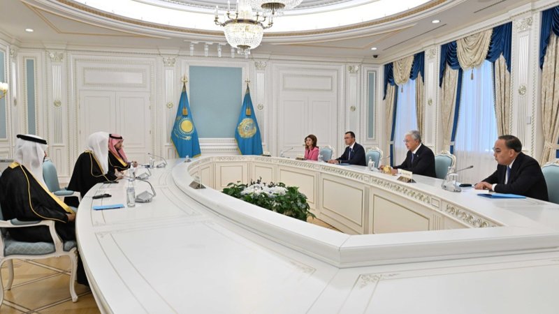 President Tokayev meets MWL Secretary General Sheikh Mohammad bin Abdulkarim Al-Issa President Tokayev meets MWL Secretary General Sheikh Mohammad bin Abdulkarim Al-Issa
