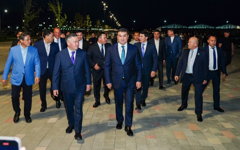 Túrkistan qalasynda Orta Azııada teńdesi joq sport keshenderi bar «Eskek esý» arnasy ashyldy
