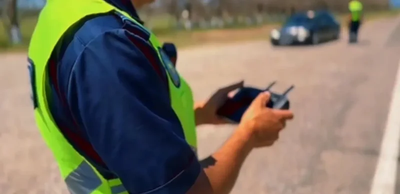 В области Абай нарушения ПДД фиксируют беспилотники