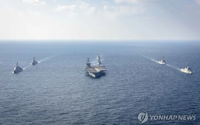 South Korea, U.S., Japan launch trilateral Freedom Edge exercise
