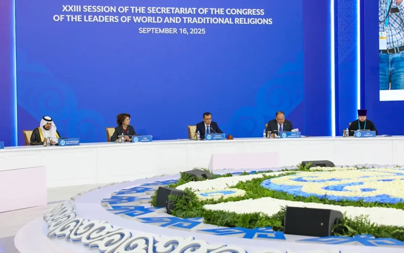Next Congress of Leaders of World and Traditional Religions to convene in Kazakh capital in 2028
