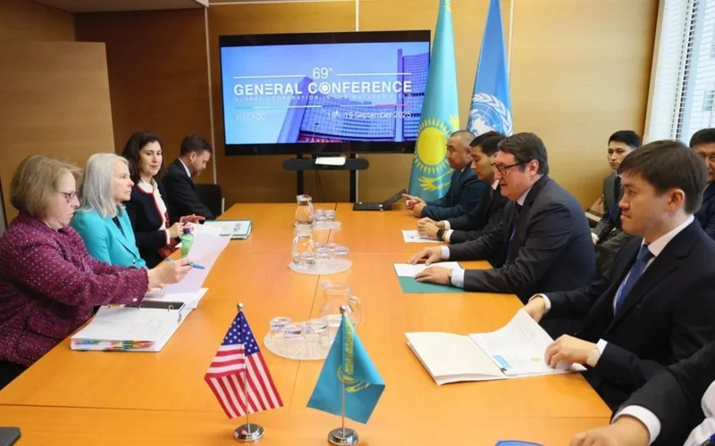 69th session of IAEA General Conference: Kazakhstan, U.S. sign joint statement