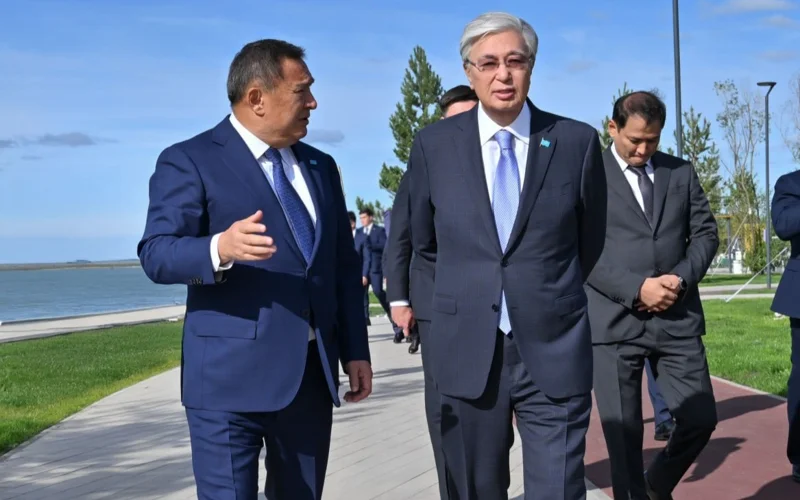 Президентке Көкшетаудағы «Көк шалғын» жобасы таныстырылды