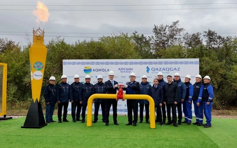 President Tokayev participates in natural gas launch ceremony in Kosshy President Tokayev participates in natural gas launch ceremony in Kosshy