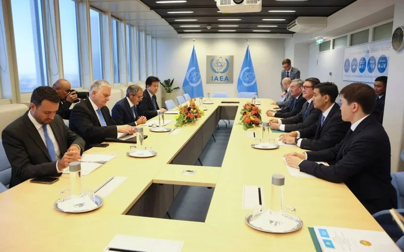 Meeting at IAEA
