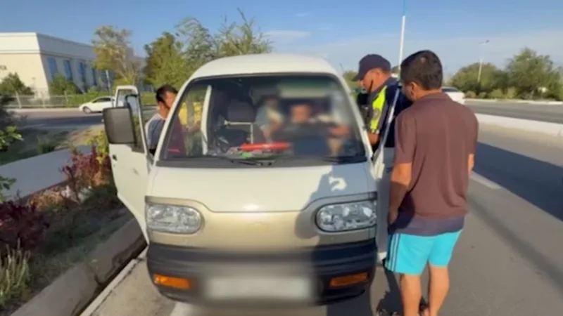 Ózbekstanda mas kúıinde 23 balany tasymaldaǵan Damas júrgizýshisi qamaýǵa alyndy