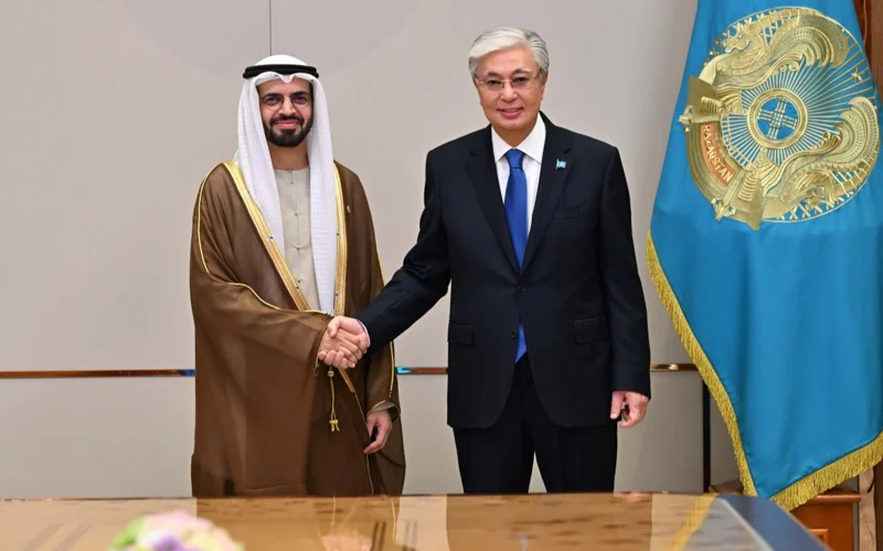 Prezıdent BAÁ ókili Omar Habtýr ál-Dareımen kezdesti